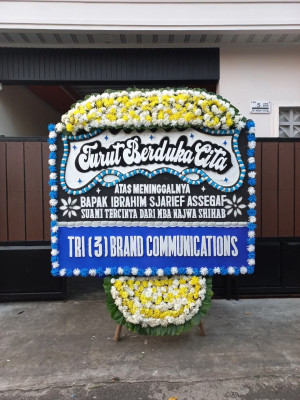 Papan Bunga Duka di Kepuharjo